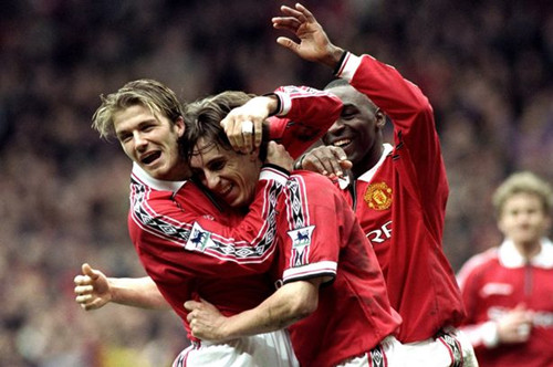 足坛两位巨 足坛两位巨